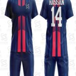 Custom sublimated soccer uniform