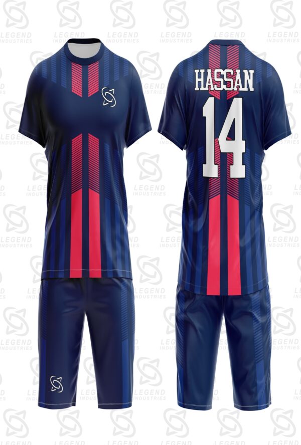 Custom sublimated soccer uniform