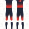 Private label American football uniforms manufactured for sports brands with custom branding and premium quality.
