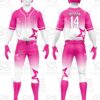 Complete custom baseball uniform including jersey and pants manufactured with sublimation printing for teams and wholesalers.