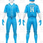 Private label custom baseball uniforms manufactured with customer branding and premium sublimation printing.
