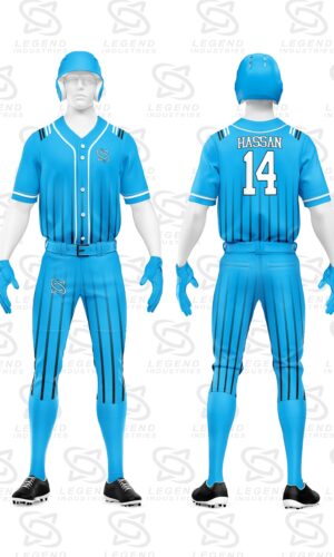 Private label custom baseball uniforms manufactured with customer branding and premium sublimation printing.