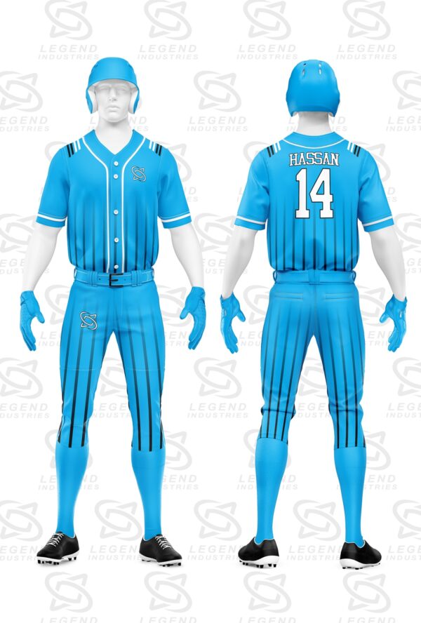 Private label custom baseball uniforms manufactured with customer branding and premium sublimation printing.