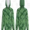 Wholesale custom team hoodies featuring embroidered logos and personalized player names.