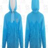 Athletes wearing premium custom hoodies for training sessions, travel, and team events.