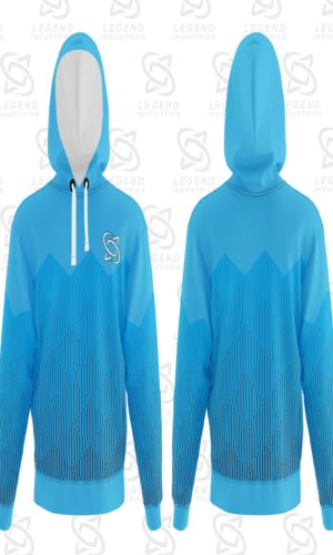 Athletes wearing premium custom hoodies for training sessions, travel, and team events.