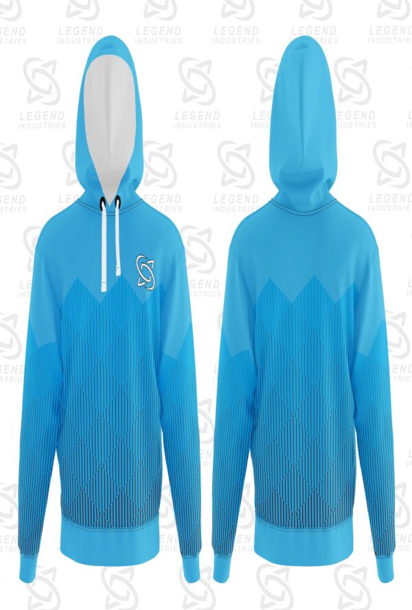 Athletes wearing premium custom hoodies for training sessions, travel, and team events.